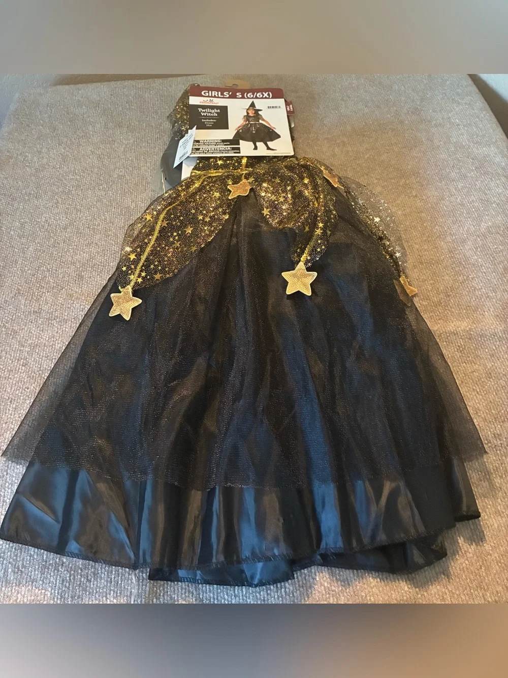 Celebrate It Black and Gold Twilight Witch Costume ✨